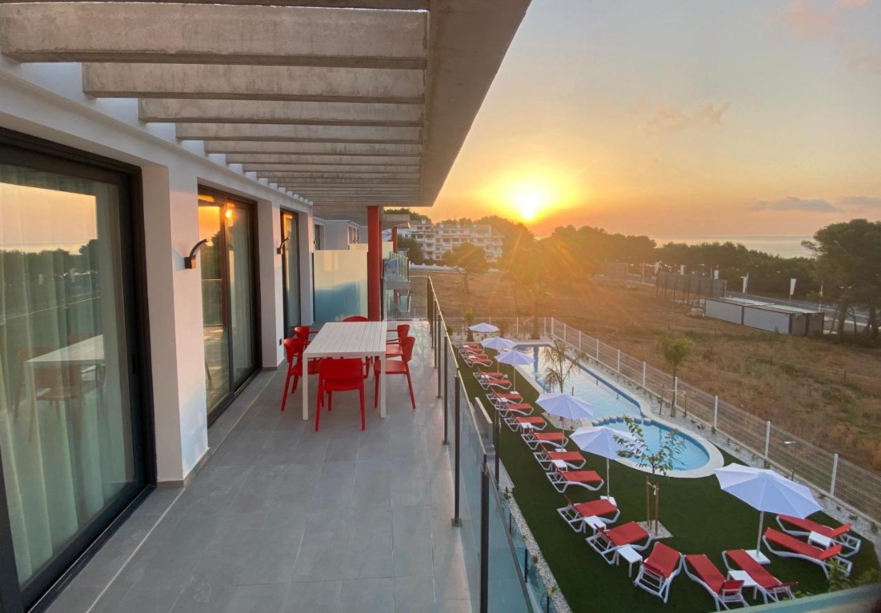 Azahar Beach Apartments Alcoceber Bagian luar foto