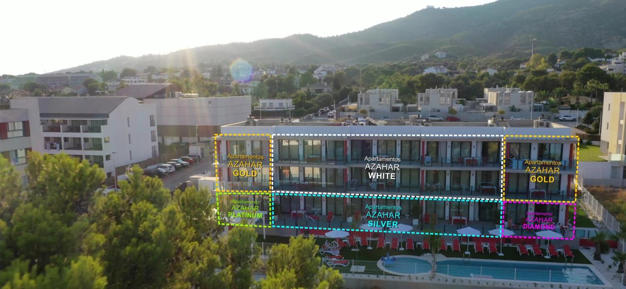Azahar Beach Apartments Alcoceber Bagian luar foto